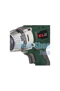 Профессиональный ударный шуруповерт Klpro KLDM18-00 (18В, без ЗУ и АКБ, 40Нм, 2 скорости, 16-ступений к/м, подсветка,в кейсе)