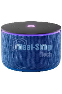 Умная колонка Яндекс Станция Мини 3 Про с Алисой, Zigbee, синий, YNDX-00059BLU