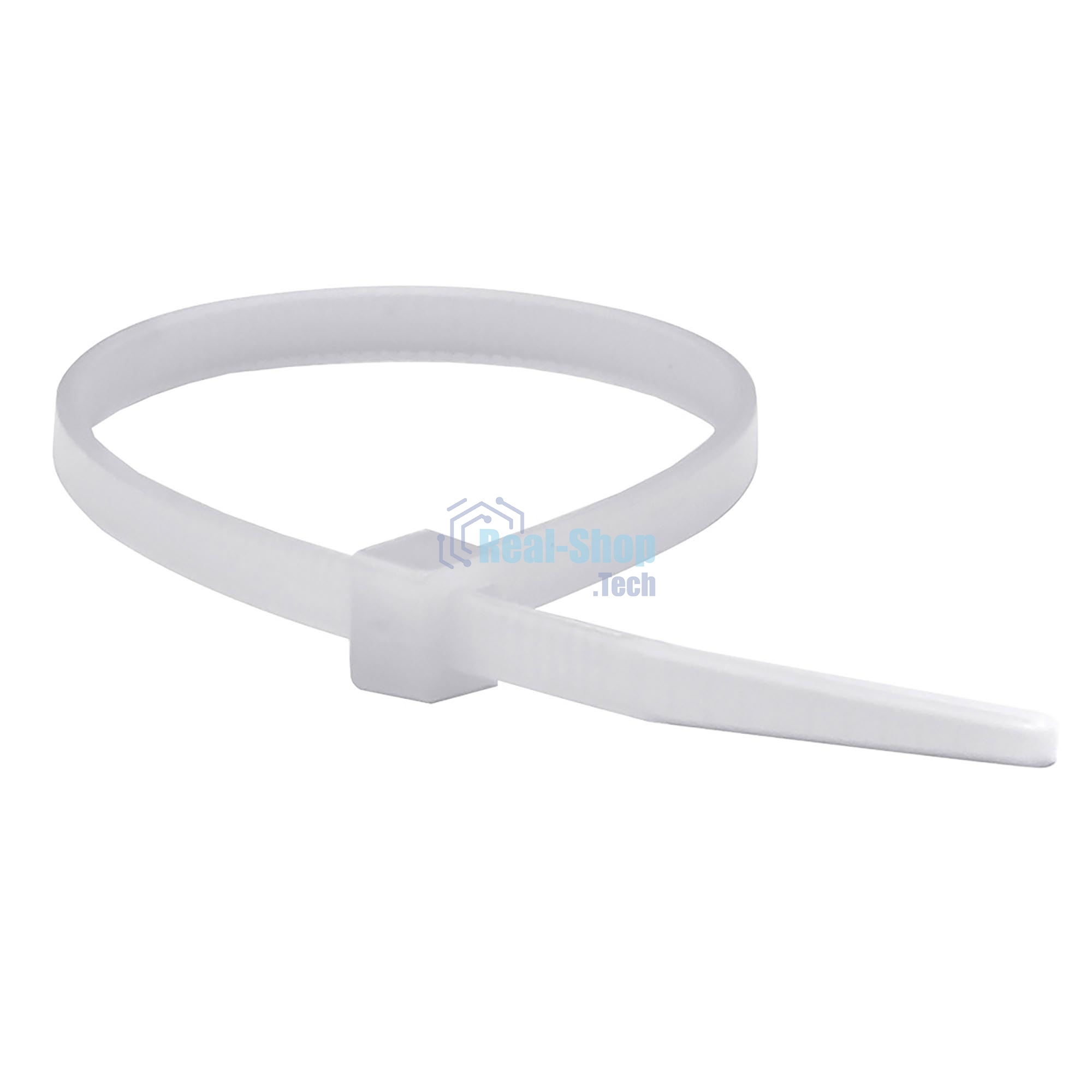 Хомут кабельный DKC 25203SR 2.5х100 полиамид белый (уп. 100 шт)