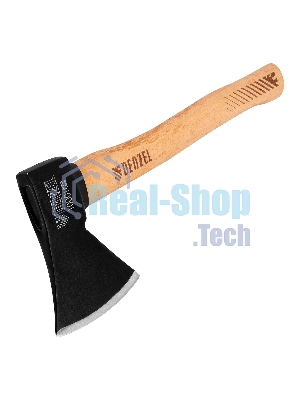 Топор Denzel 1000 г, кованый, буковое топорище