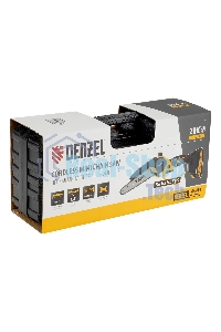 Цепная мини-пила аккумуляторная бесщет. Denzel CCS-150, шина 150 мм, Li-Ion, 20 В
