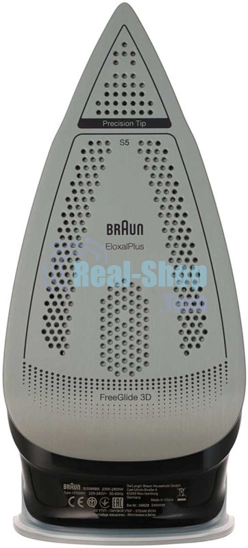 Утюг Braun SI5088BK черный/серый, 2800 Вт, 50 г/мин, 220 г/мин, 300 мл