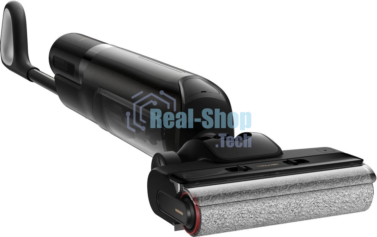 Пылесос вертикальный моющий Trouver K20 Flex Reach черный, питание от аккумулятора, 250 Вт, уборка влажная/сухая, пылесборник 0.6 л