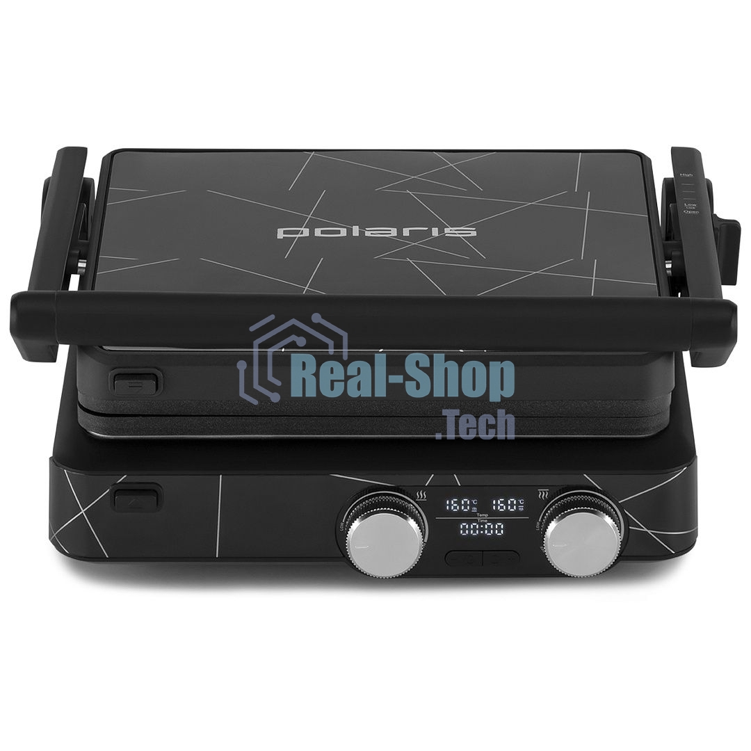 Гриль электрический Polaris PGP2502 2000Вт черный