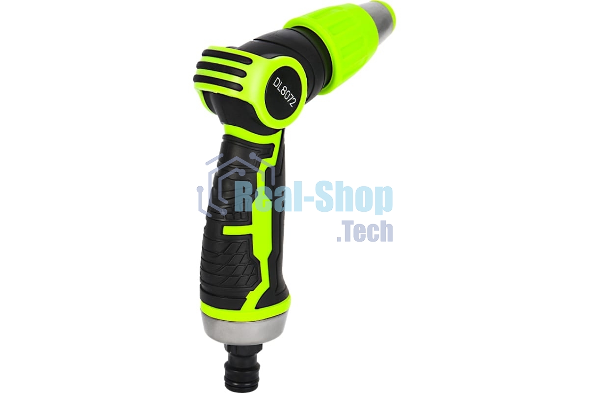 Пистолет-распылитель поливочный бескурковый Deli DL8072 3 режима распыления, диаметр шланга 3/4