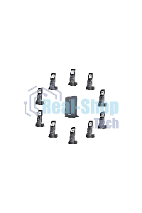 Беспроводная телефонная IP-DECT-система YEALINK W71P (база W70B+трубка W71H) до 10 SIP-аккаунтов, до 10 трубок на базу, до 20 вызовов, шт