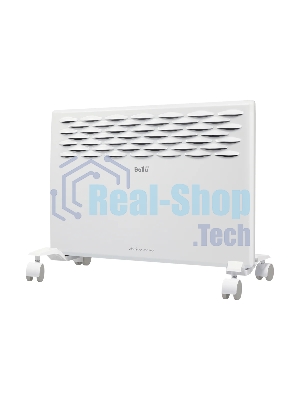 Конвектор Ballu Ettore BEC/ETER-1500 белый, 1500 Вт, 20 м2, термостат, дисплей