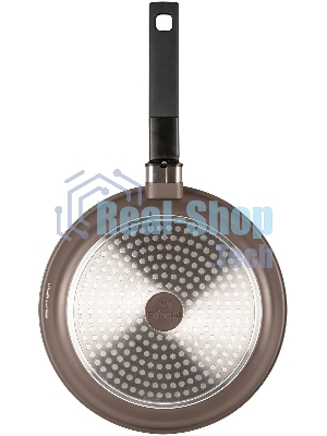 Сковорода Rondell Praline RDA-1566, 28см, съемная ручка, без крышки, коричневый