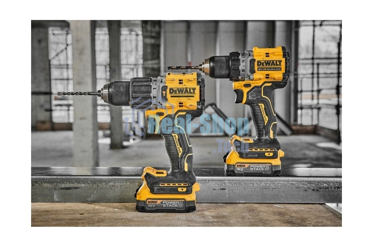 Дрель-шуруповерт аккумуляторная DeWalt DCD805P2T-QW, 18В, 2 АКБ, Кейс