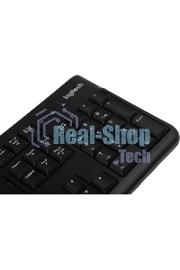 Клавиатура проводная Logitech K120 for business, USB черный (заводская гравировка)