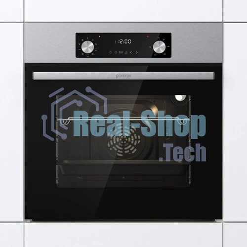 Духовой шкаф электрический Gorenje BO6737E02NX, черный