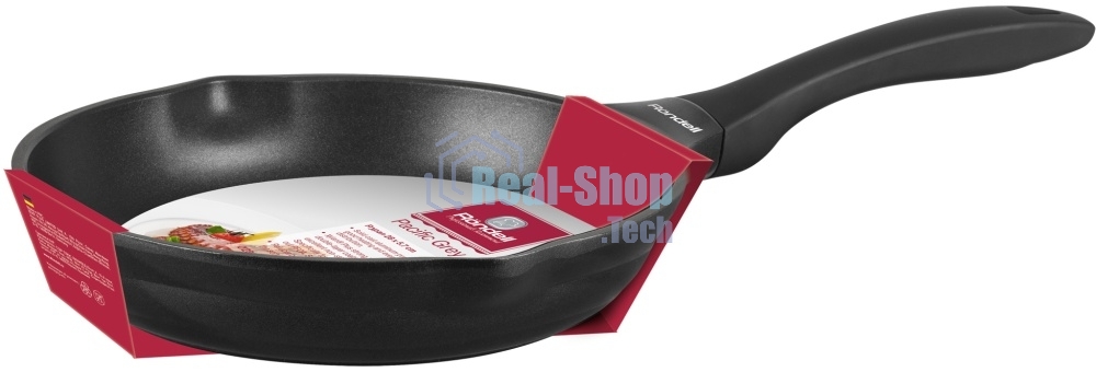 Сковорода Rondell Pacific RDA-1906 круглая 28 см, покрытие: Xylan Plus ручка несъемная (без крышки) серый