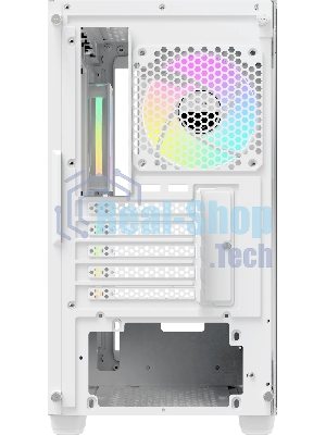 Компьютерный корпус Case Ocypus Gaммa C52 WH ARGB mATX/win/white/3 ARGB fans/no PSU/Tempered Glass