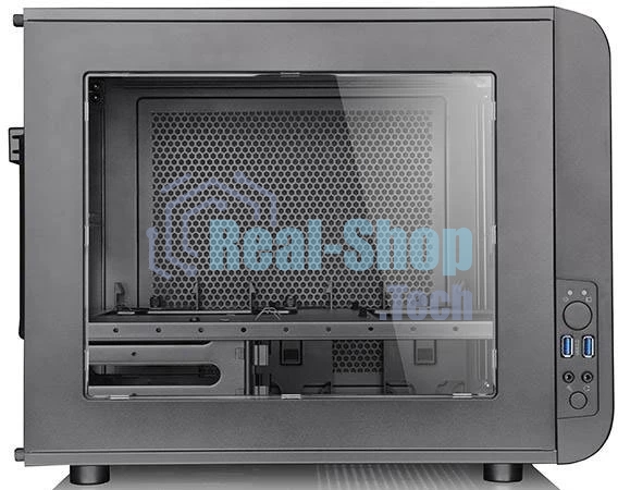 Компьютерный корпус Thermaltake Case Tt Core V21 CA-1D5-00S1WN-00 mATX/win/черный/USB 3.0/no PSU