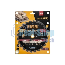 Пильный диск по дереву Denzel ф250 х 30 мм, 24 зубьев 733567