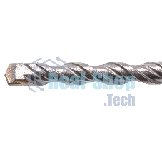 Бур по бетону Denzel двойная спираль, Cobalt W-tip, 8x210 мм, SDS PLUS