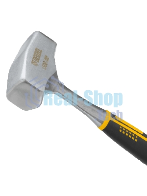 Кувалда Denzel 1,5 кг, цельнометаллическая, двухкомпонентная рукоятка