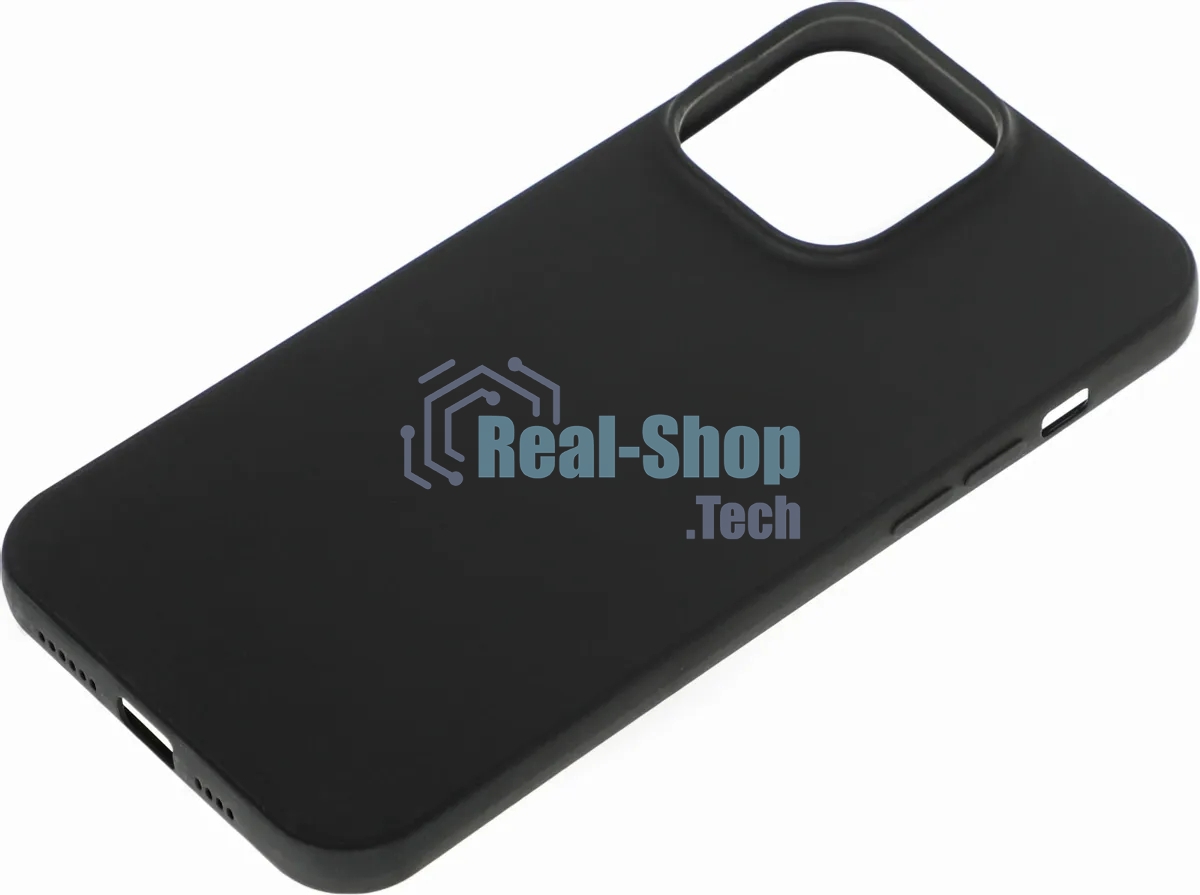 Чехол (клип-кейс) LuxCase, для Apple iPhone 13 Pro Max, черный 62322