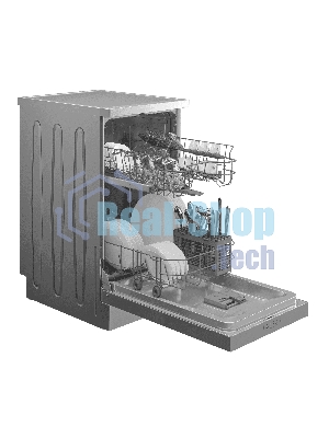 Посудомоечная машина HOTPOINT HFS 1C57 S, серебристый, 44.8 см, 10 компл., 49 дБ, класс A