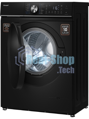 Стиральная машина Weissgauff WM 47147 DC Inverter Steam Black черный, загрузка фронтальная 7 кг, 1200 об/мин, класс A+++