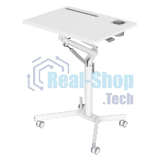 Стол для ноутбука Cactus VM-FDS101B столешница МДФ белый 70x52x107см (CS-FDS101WWT)