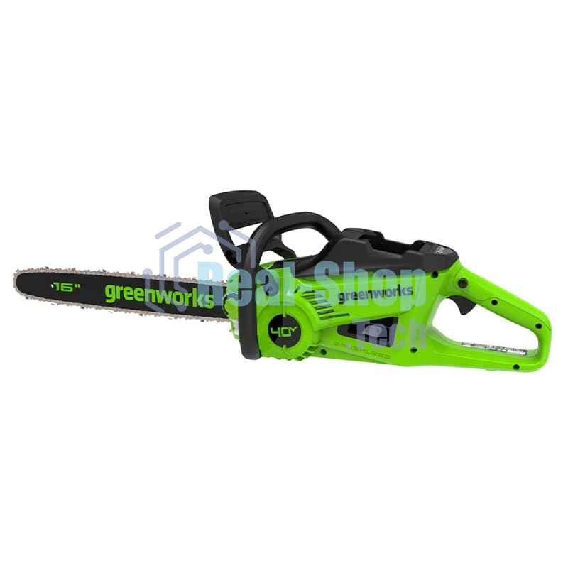 Цепная пила аккумуляторная GreenWorks GD40CS20X, 40V, 40 см, 2000 Вт, бесщеточная, без АКБ и ЗУ (2008807)