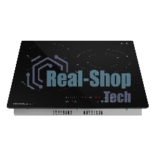 Электрическая варочная панель HOMSair HVC43DBK Hi-Light, независимая, черный