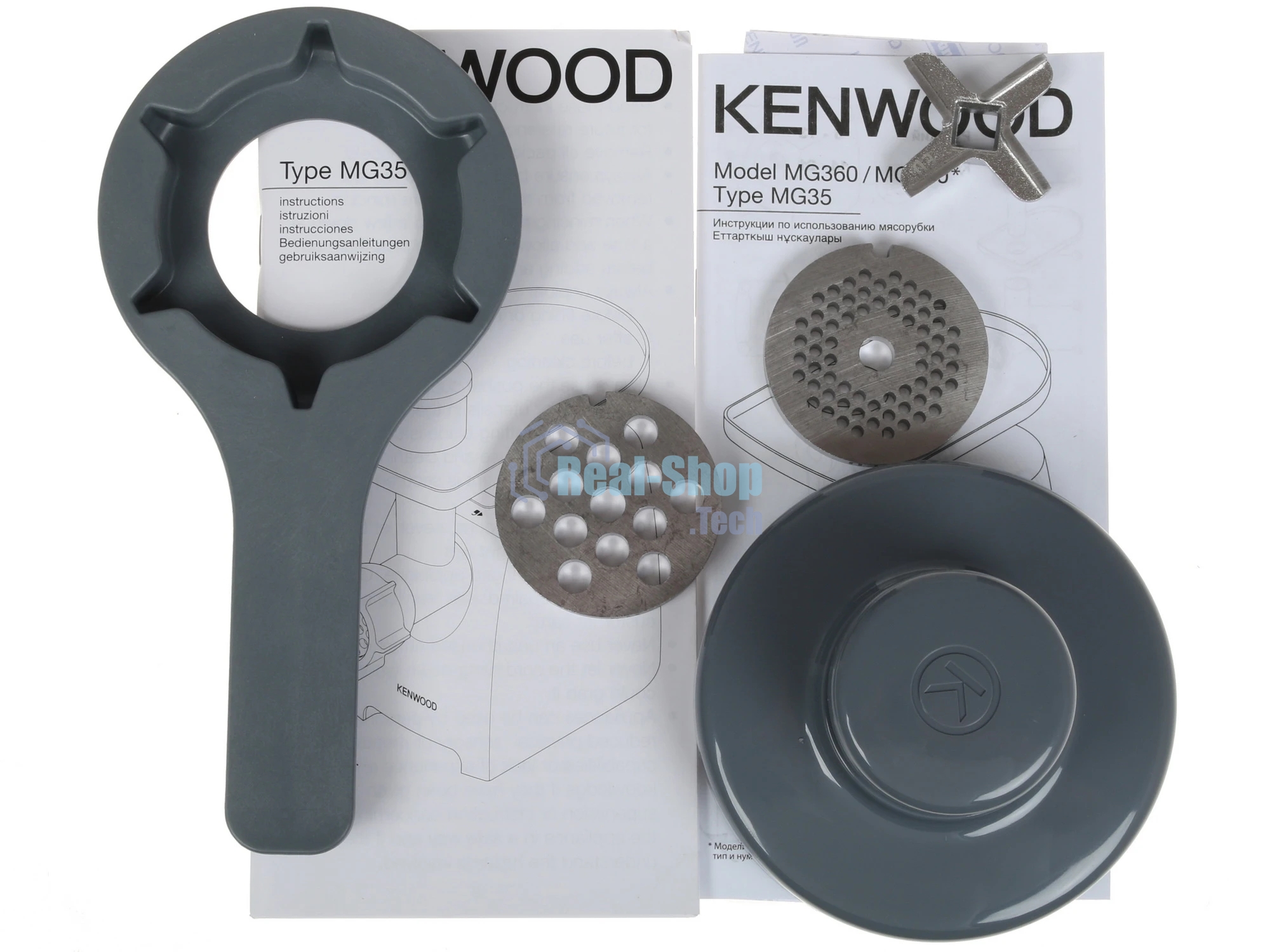 Мясорубка электрическая Kenwood MG 360 белый, 1400 Вт