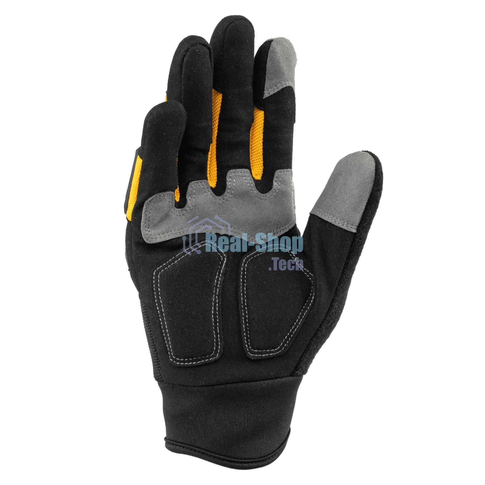 Перчатки универсальные Denzel 68002 усиленные, с защитными накладками, размер 9