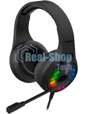 Гарнитура Bloody G230 чёрный, проводная, подсветка