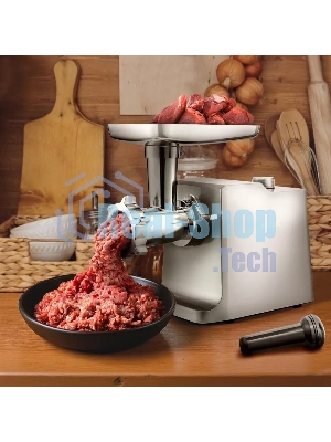 Мясорубка электрическая Kitfort KT-2108 1800Вт серебристый