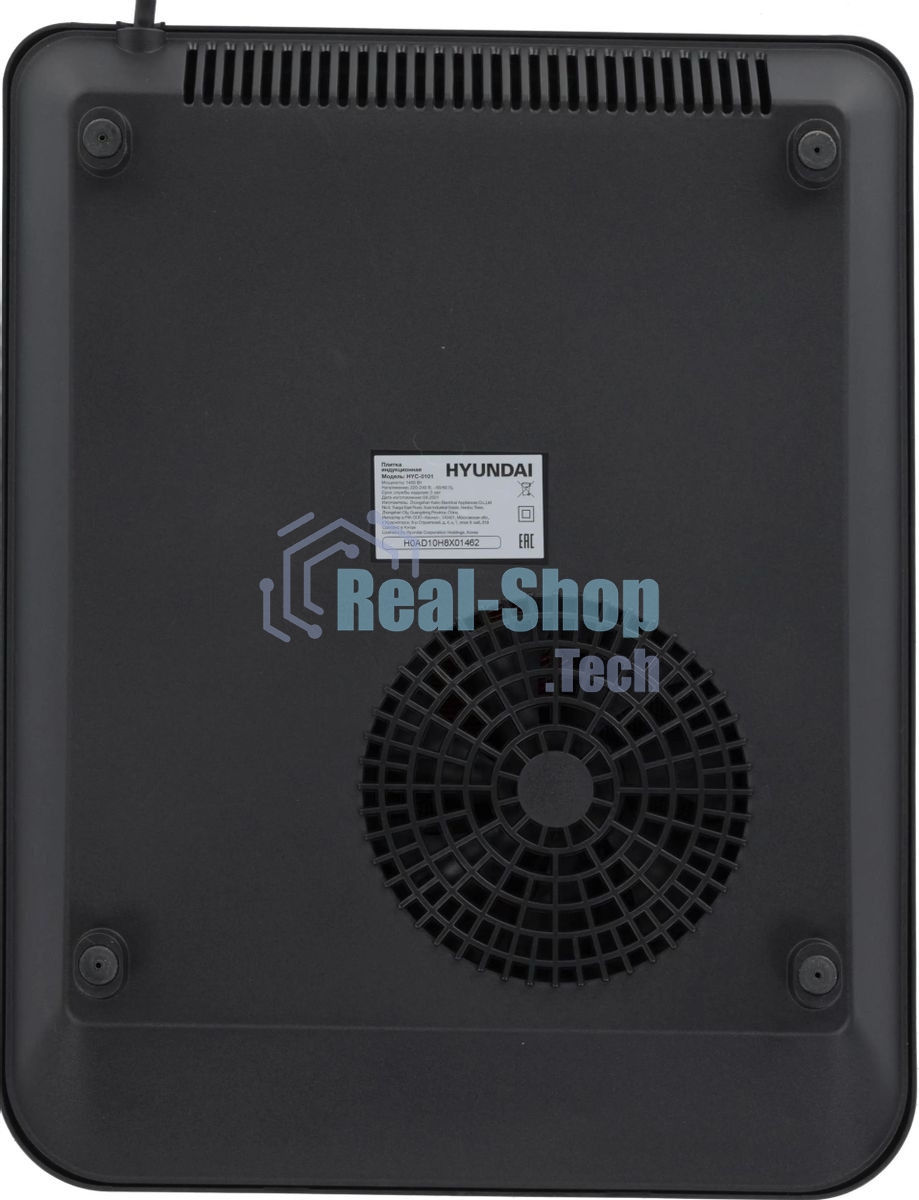 Плита настольная электрическая Hyundai HYC-0101 черный эмаль (настольная)