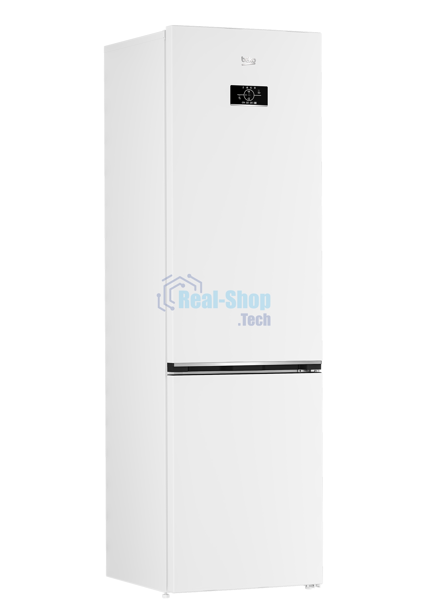 Холодильник Beko B3RCNK405HDW белый двухкамерный морозилка снизу, No Frost