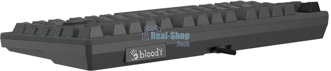 Клавиатура A4Tech Bloody MS76 проводная, USB Type-A, темно-серый