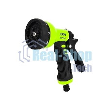 Пистолет-распылитель поливочный Deli DL8760 9 режимов распыления, диаметр шланга 3/4