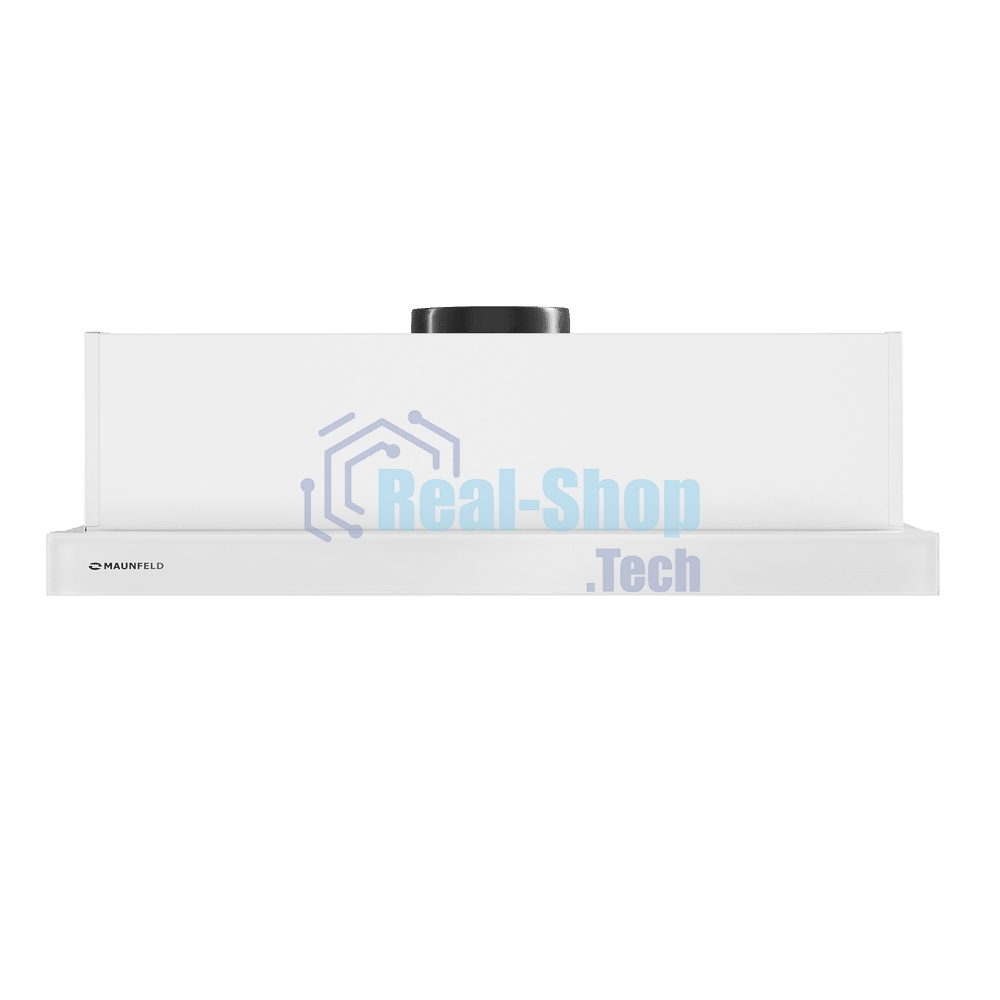 Вытяжка телескопическая Maunfeld Clyde 50 белое стекло, 46 см, 600 куб. м/ч, 56