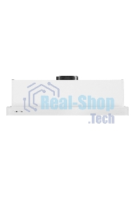 Вытяжка телескопическая Maunfeld Clyde 50 белое стекло, 46 см, 600 куб. м/ч, 56