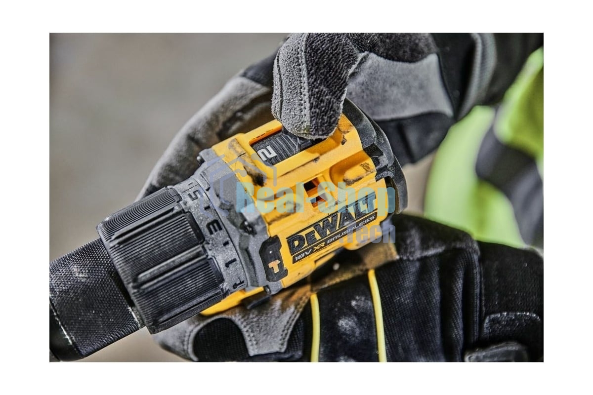 Дрель-шуруповерт аккумуляторная DeWalt DCD805P2T-QW, 18В, 2 АКБ, Кейс