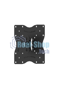 Универсальное наклонно-поворотное настенное крепление Wize WTS43 для дисплеев 17-43