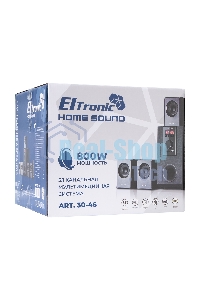Акустическая система ELTRONIC (30-46) HOME SOUND черный