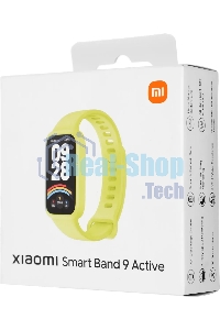 Фитнес-трекер Xiaomi Smart Band 9 Active TFT корп.:зеленый рем.:зеленый (BHR08L1GL)