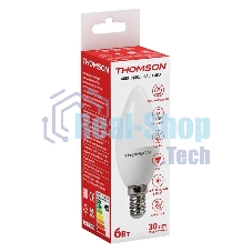 Лампа светодиодная Hiper THOMSON TH-B2014 LED CANDLE 6W 500Lm E14 4000K