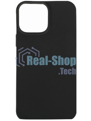 Чехол (клип-кейс) LuxCase, для Apple iPhone 13 Pro Max, черный 62322