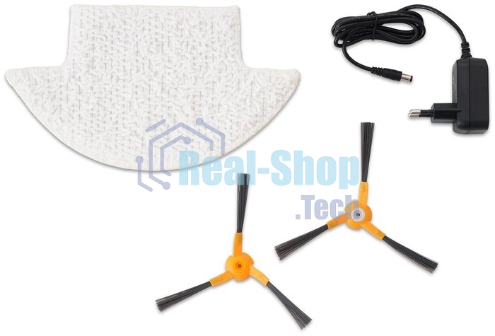 Робот-пылесос Vitek VT-1808 (MC) черный, 2000 мА·ч Li-Ion, уборка влажная/сухая, пылесборник контейнер 0.35 л