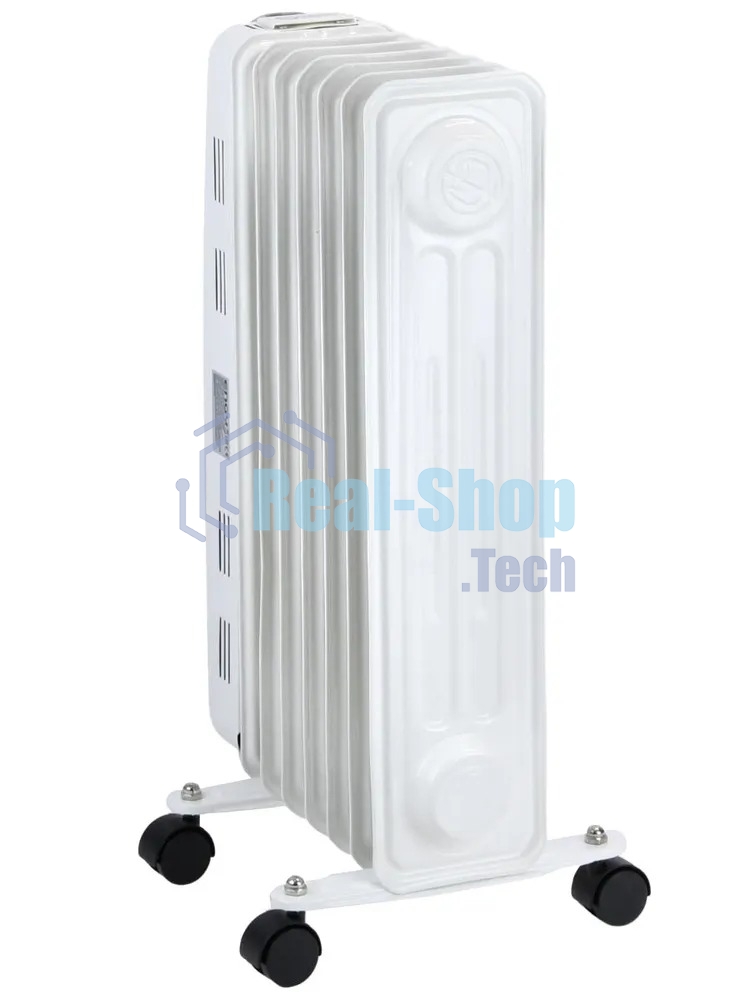 Обогреватель масляный Engy EN-2207 Modern (7 секций) белый, 1500 Вт, 15 м2, термостат