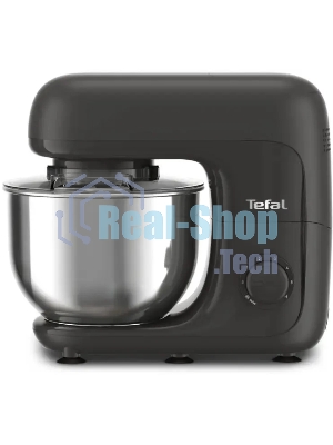 Кухонная машина Tefal Bake Essential QB161H38, черный/серебристый