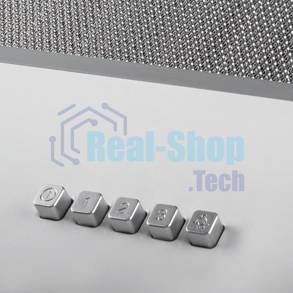 Вытяжка наклонная Maunfeld Wind 60 A белый, 60 см, 700 куб. м/ч, 47 дБ