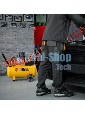 Компрессор воздушный Denzel DKV2200/50,Х-PRO 2,2 кВт, 400 л/мин, 50 л