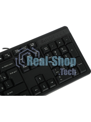 Комплект клавиатура+мышь A4Tech KK-3330S проводной, USB, 1200 DPI, чёрный