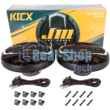 Колонки автомобильные Kicx JM-165 130Вт 89дБ 4Ом 16.5 см (6 1/2 дюйм) (ком.: 2 кол.) коаксиальные трехполосные